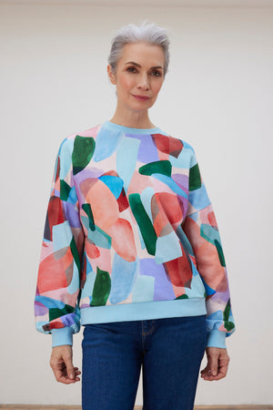 POM Amsterdam Elements Printed Sweater