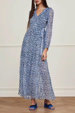 Fabienne Chapot Azure Blue Maxi Dress