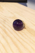Gembud Dark Semi Precious Stone 9kt Gold Ring (5 styles available) - Gem & Tonic at The Bias Cut
