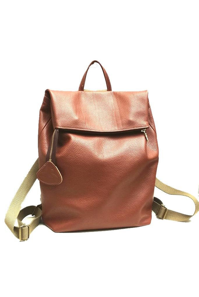 Nancy Woody Leather Rucksack - Coco Barclay at The Bias Cut