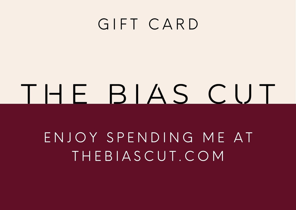 The Bias Cut Gift Card (from £25 - £100) - The Bias Cut at The Bias Cut