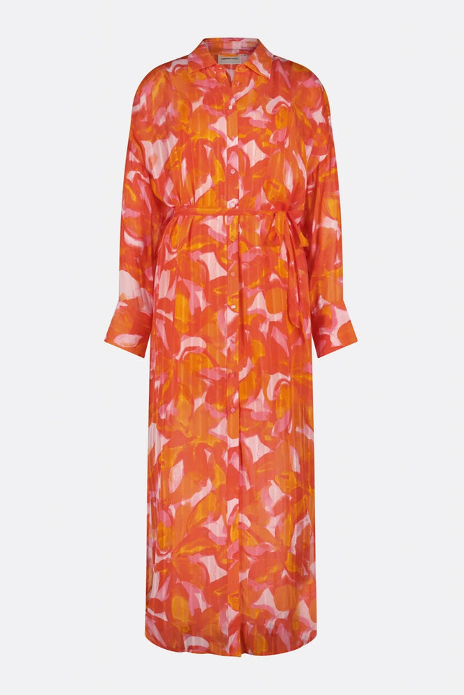 bias cut dresses uk Miriam Floral Bias Cut Midi Dress L'Atelier London
