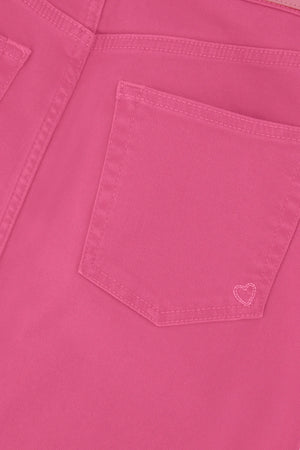 Fabienne Chapot Carlyne Denim Pink Midi Skirt