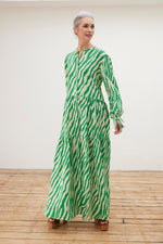 Stella Nova Isolda Green Maxi Dress