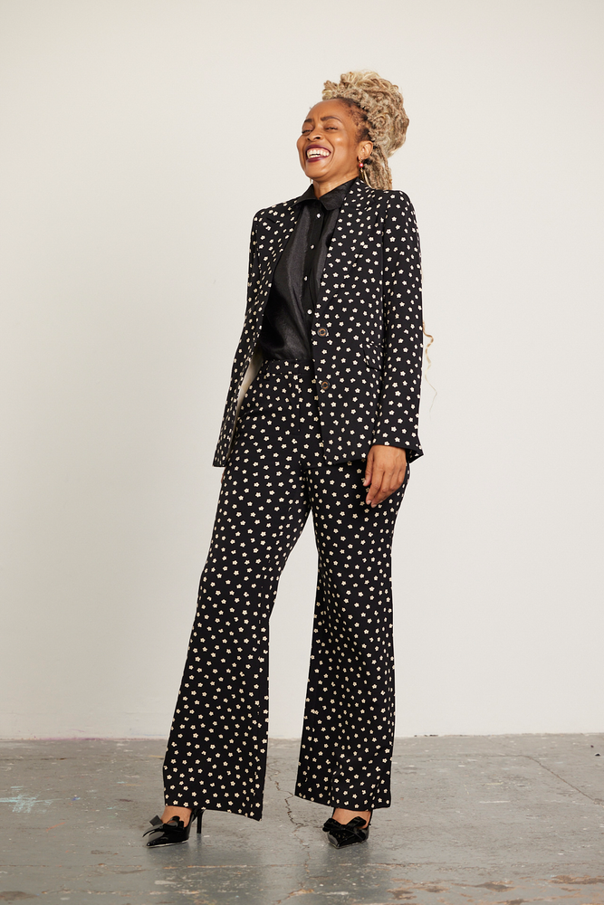 
                
                    Load image into Gallery viewer, Fabienne Chapot Paul Floral Print Blazer
                
            