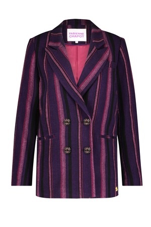 
                
                    Load image into Gallery viewer, Fabienne Chapot Roger Striped Blazer
                
            
