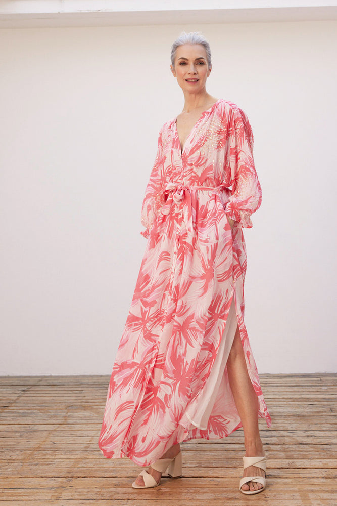 fabienne chapot pink dress Super sweet Fabienne Chapot midi dress, EU Size 34