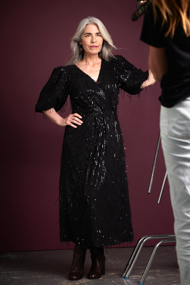 Cras Dakotacras Black Sequin Midi Dress The Bias Cut Cras Dakotacras Black Sequin Midi Dress The Bias Cut