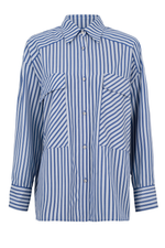 Cras Daycras Blue Stripe Shirt