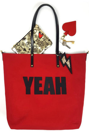 4 LETTER WORDS Tote Bag (available in 4 styles) - Dark Horse Ornament at The Bias Cut