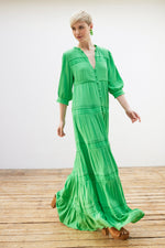 Fabienne Chapot Kira Green Maxi Dress
