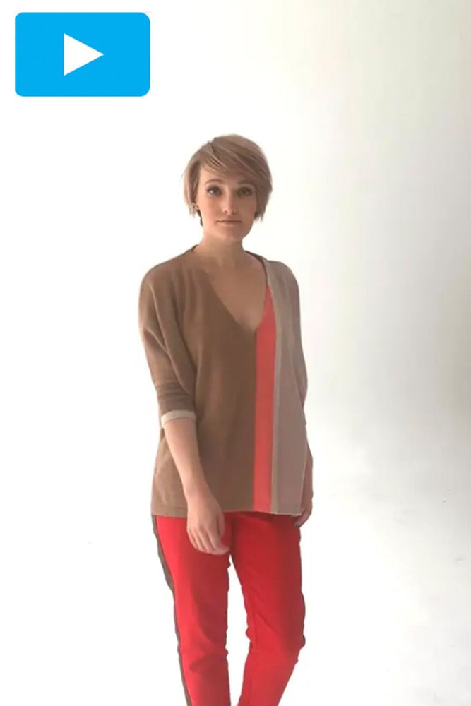 
                
                    Load image into Gallery viewer, Jacynth London Athena 100% Cashmere Jumper at The Bias Cut https://vimeo.com/364342501
                
            