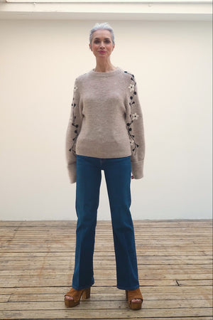 
                
                    Load and play video in Gallery viewer, Fabienne Chapot Bodil Embroidered Jumper
                
            