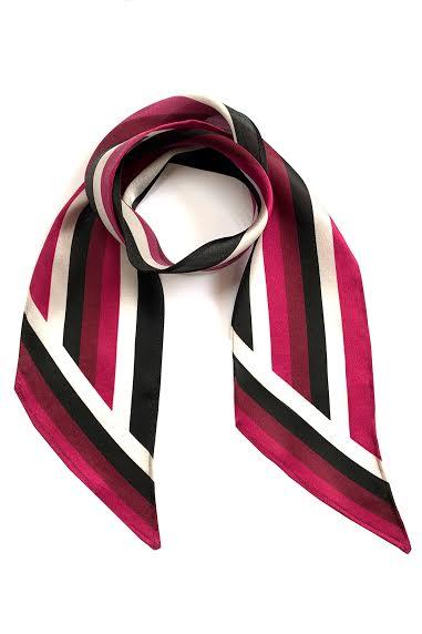 Strike Out Ageism Charity Magenta Henley Scarf