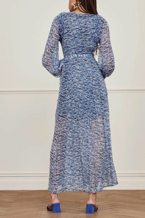 Fabienne Chapot Azure Blue Maxi Dress - Fabienne Chapot at The Bias Cut