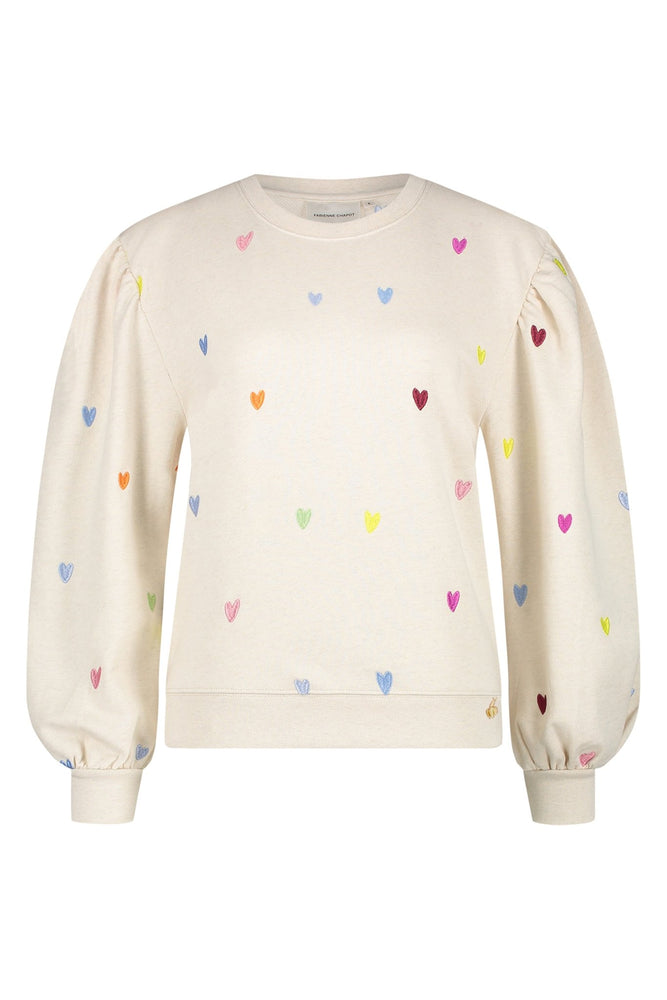 Fabienne Chapot Lin Heart Embroidered Sweater - Fabienne Chapot at The Bias Cut