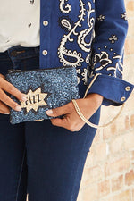 Fizz Glitter Cross-Body Bag - I KNOW THE QUEEN at The Bias Cut