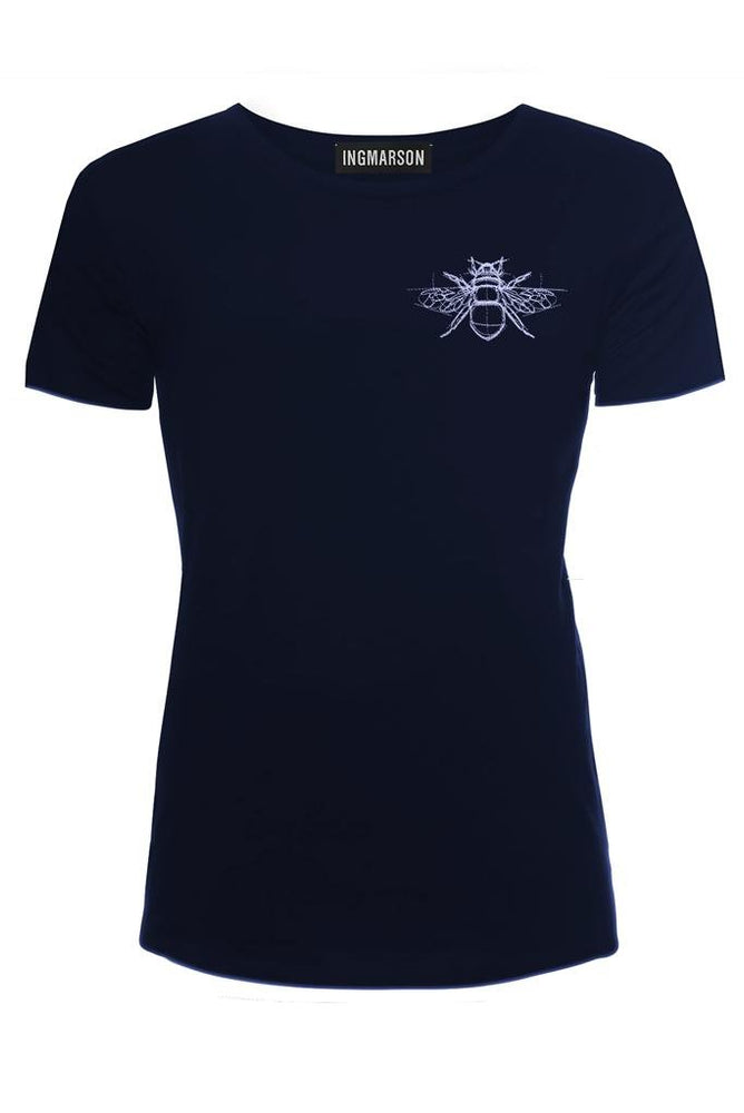 
                
                    Load image into Gallery viewer, Hornet Embroidered T-Shirt - Ingmarson at The Bias Cut
                
            