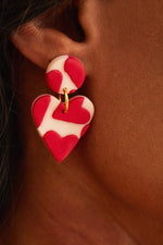 LOVE LOVE LOVE Medium Earrings