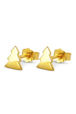 Lulu Copenhagen Gold Plated Tree Earrings