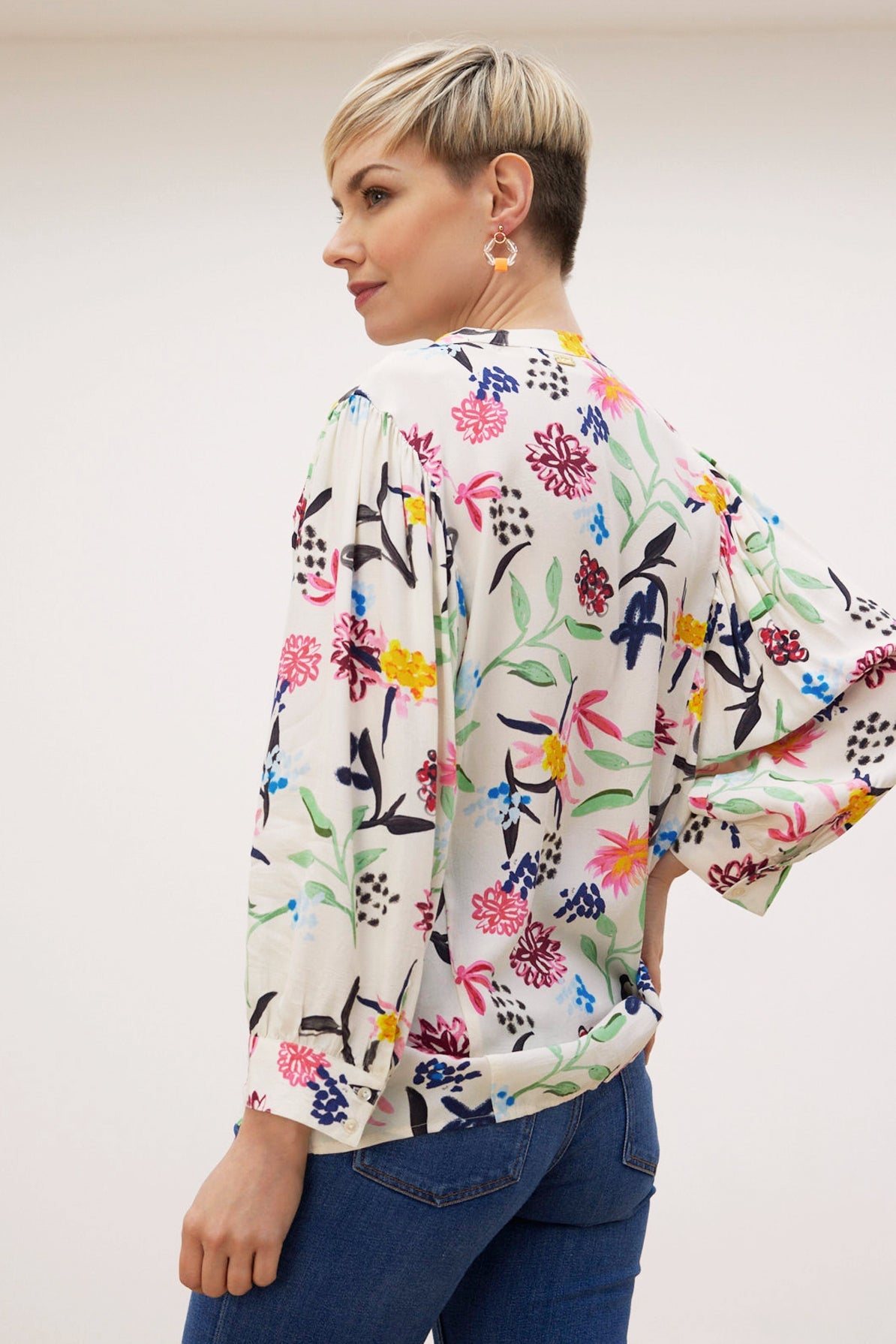 C&M® | Artistic Bloom Blouse main image 1