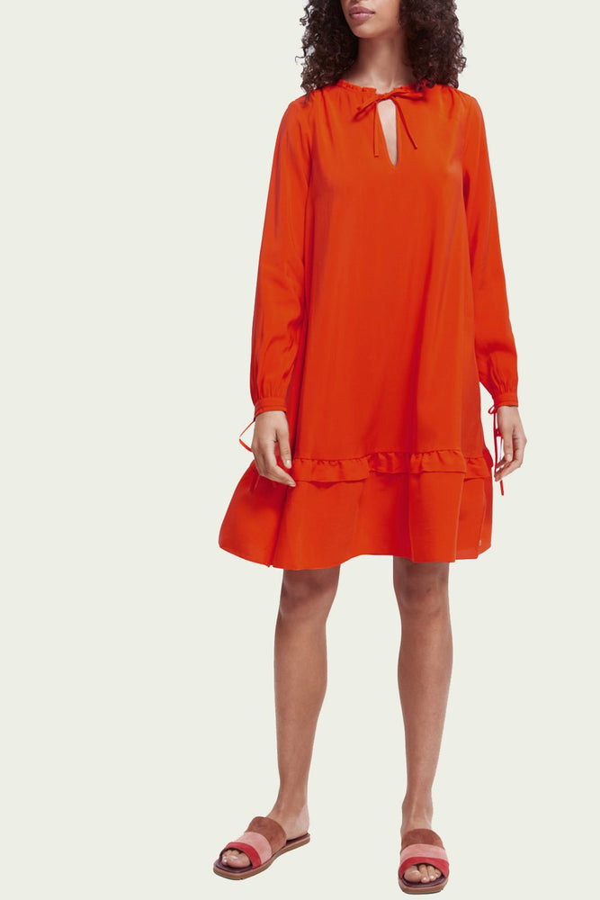 scotch and soda orange dress Women's Scotch & Soda Casual Dresses