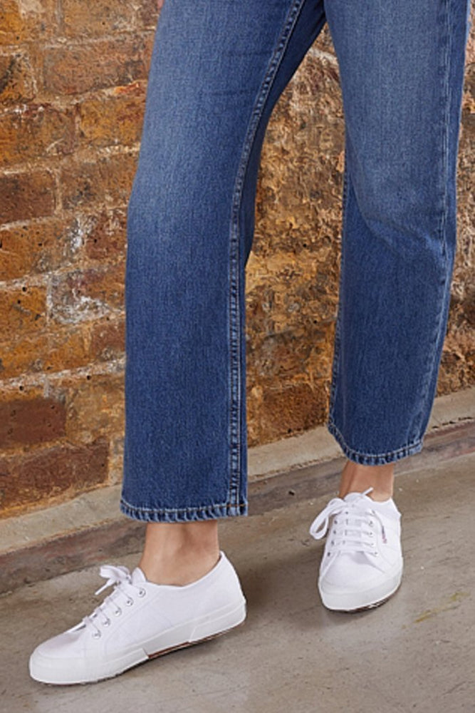 
                
                    Load image into Gallery viewer, Superga 2750 Cotu Classic White Trainers - Superga at The Bias Cut
                
            